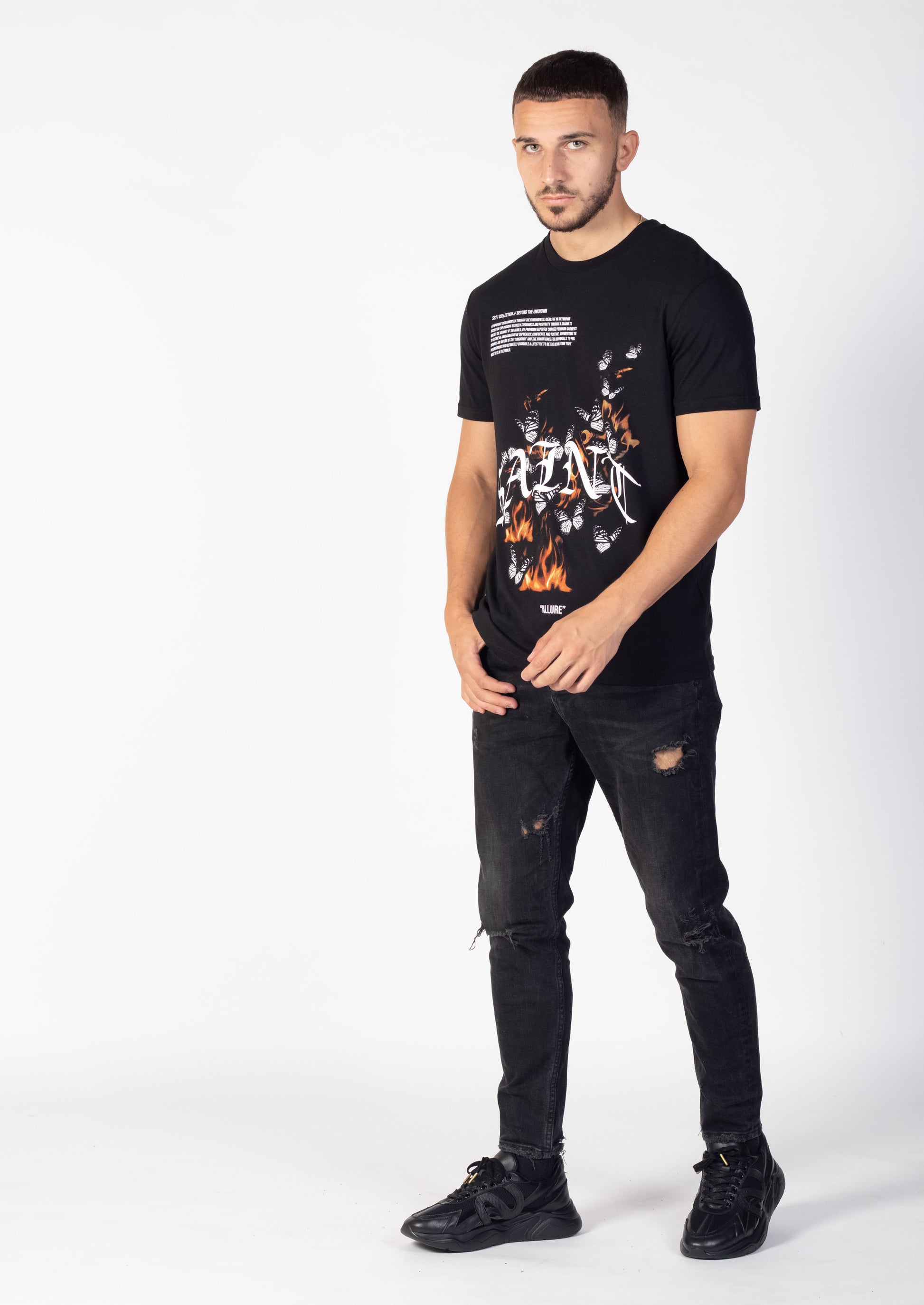 "Burning Fear" Graphic T-Shirt